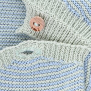 bay baby knitted sweater icy stripes