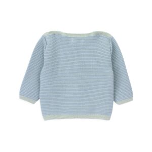 bay baby knitted sweater icy stripes