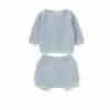 bay baby knitted sweater icy stripes