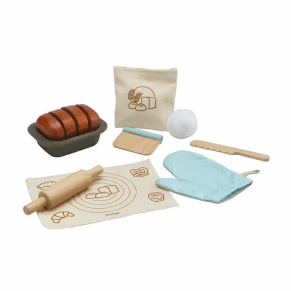 bread loaf set toy