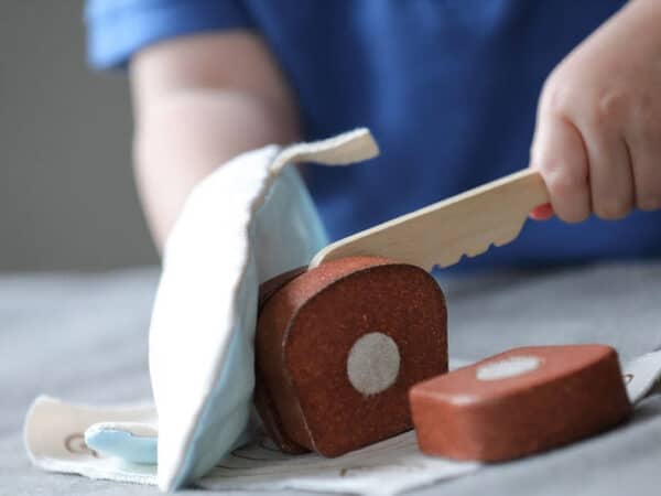 bread loaf set toy