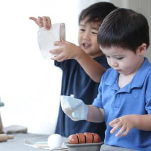 bread loaf set toy