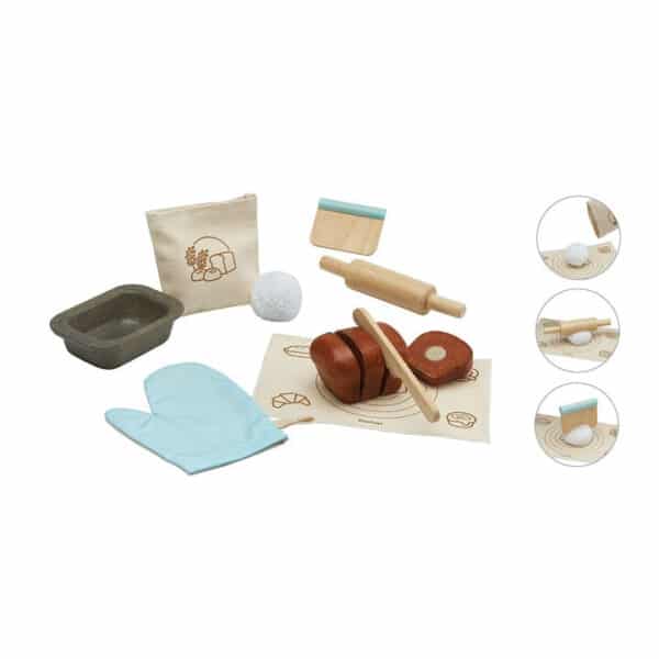 bread loaf set toy