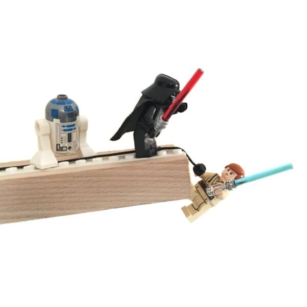 Kids Shelf-Beechwood Lego Play - Image 3