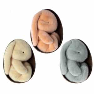 maileg bunny plush in egg toy 3 assorted