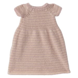 bunny size 4 toy knitted dress stripe pink look