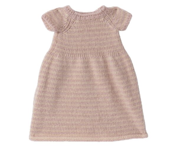 bunny size 4 toy knitted dress stripe pink look