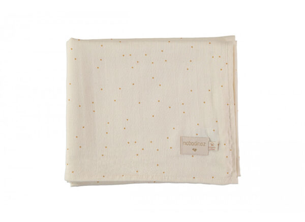 butterfly swaddle honey sweet dots natural