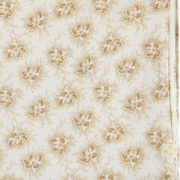 Fitted Sheet Spot Floral-Ochre - Image 2