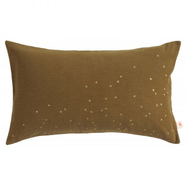 Cushion Cover Lina Tabac Gold Rain