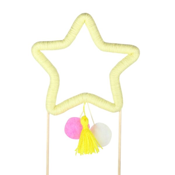 Cotton Cake Topper-Star - Image 2