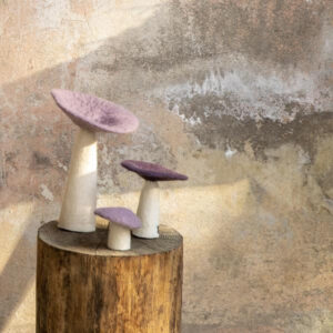 decor mushroom iris large look