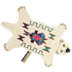 Polar Bear Animal Rug - Large