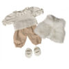 doll clothes white sand