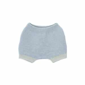 bay knitted sweater and ellis knitted short icy stripes