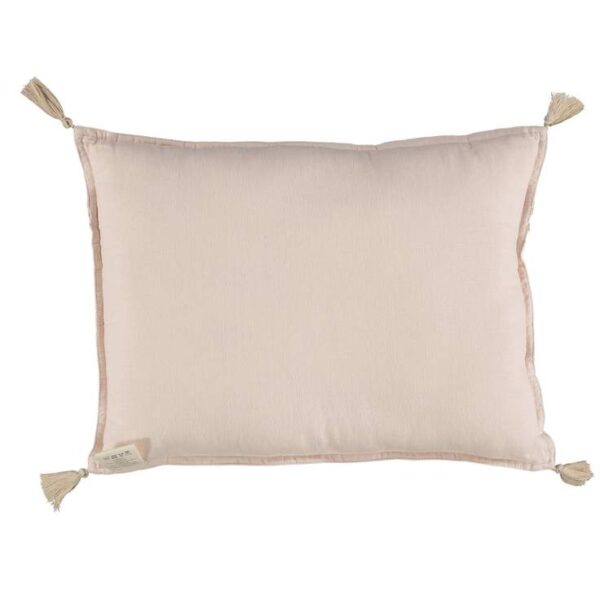 embroidered padded cushion ivy pink look7