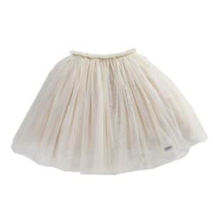 fay skirt pearl metallic