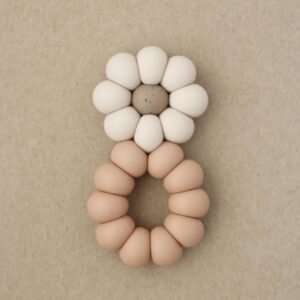 freezer teether chamomile dusty coral