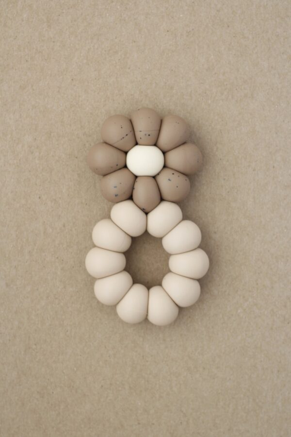 freezer teether chamomile speckled truffle