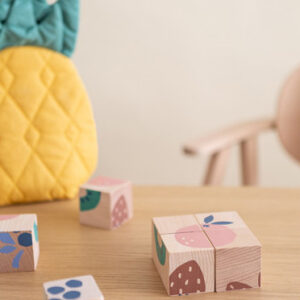 fruits wooden cubes look3