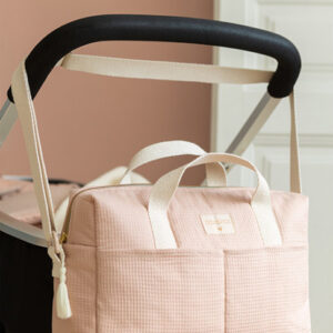 gala waterproof changing bag misty pink look1