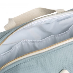 gala waterproof maternity bag stone blue