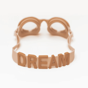 kids swimming goggles soft blush dream