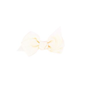 hair bow medium pearl