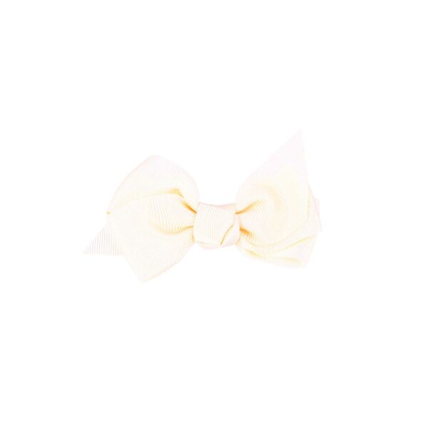 hair bow medium pearl