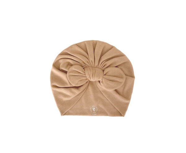 hibbie turban peach