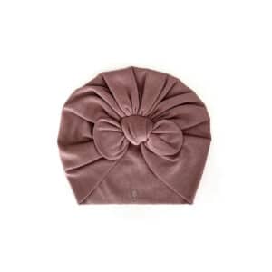 kids turban hibbie clay pink
