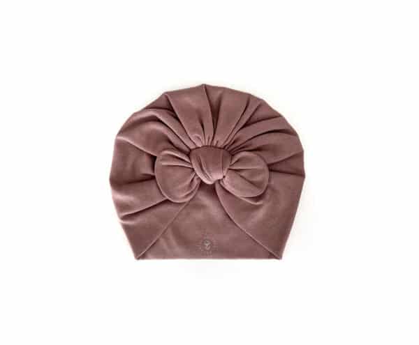 kids turban hibbie clay pink