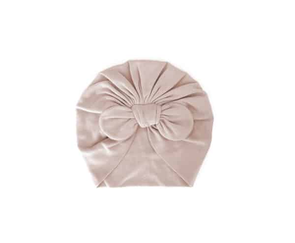 kids turban hibbie clay ivory