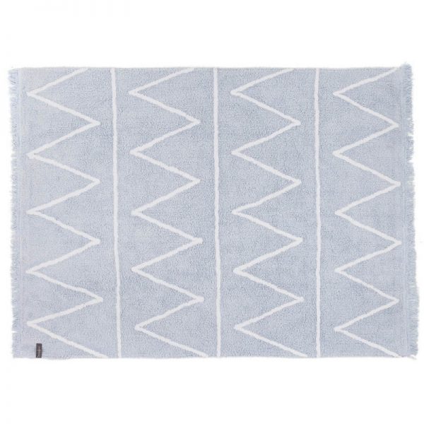 Kids Rug Hippy Light Blue