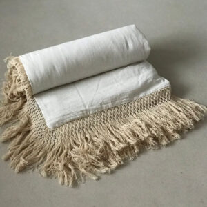 Duvet Cover Cotton Fringe