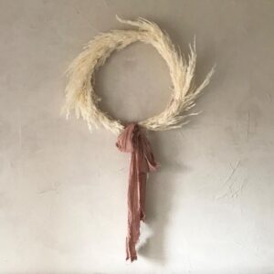 Ilayela Wall Decor Pampa Grass Crown