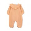 jumpsuit newborn organic cotton tomate