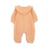 jumpsuit newborn organic cotton tomate