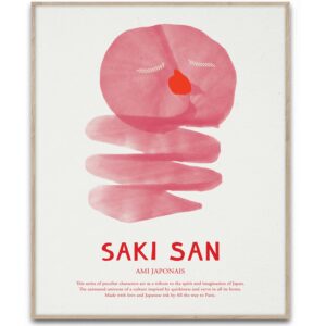 kids poster saki san 