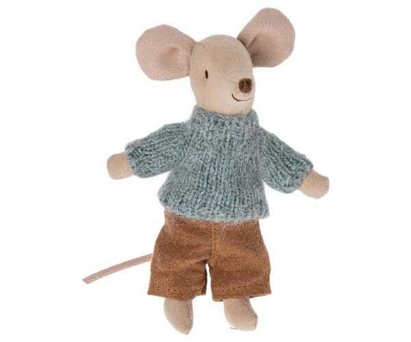 maileg knitted sweater and pants for big brother mouse