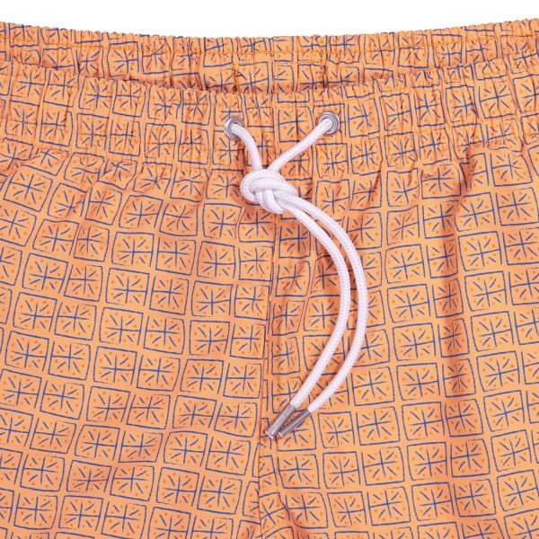 Batik Squares Dad Swim Short - Image 3