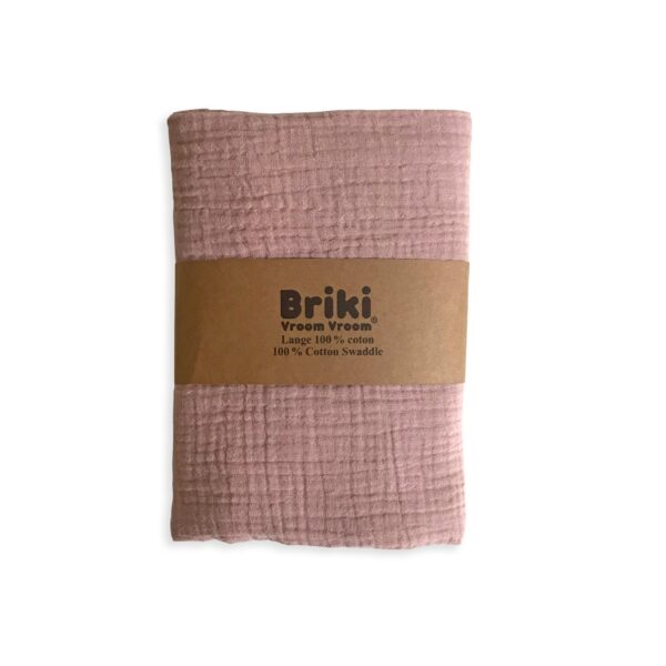 Double Gauze Muslin Swaddle-Rose