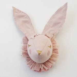 Kids Wall Decor Lapin Reveur – Nude Pink