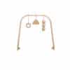 levo baby activity arch in beech + wooden toys