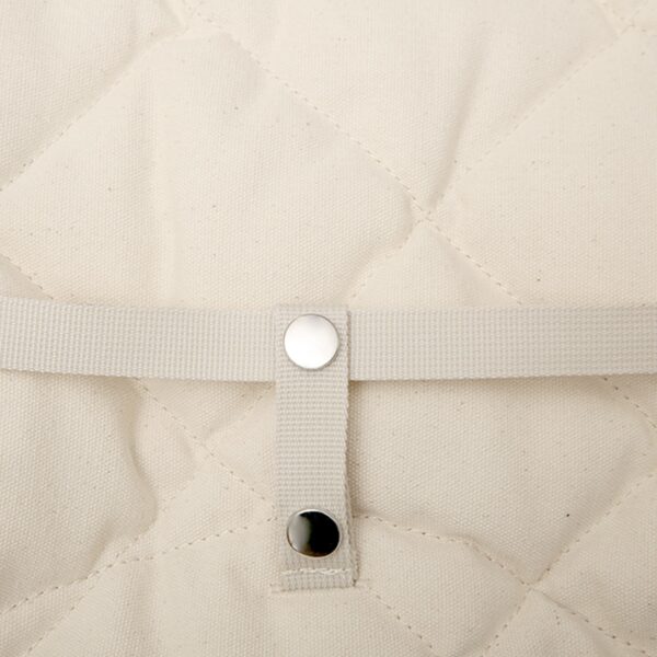 levo baby rocker in walnut organic white look6