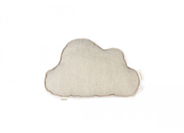 lin francais cloud cushion greige