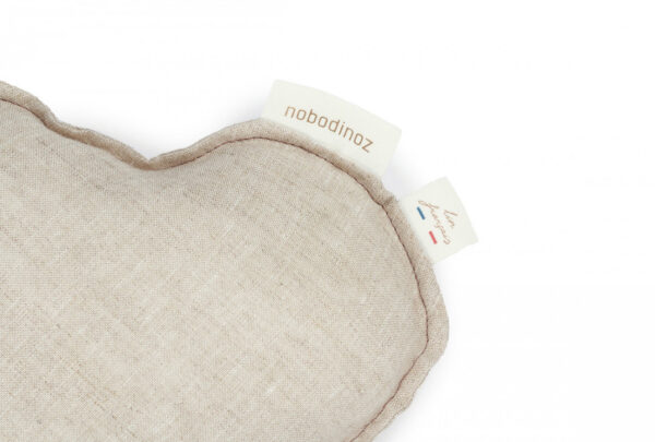 lin francais cloud cushion greige