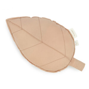 lin francais leaf cushion sand