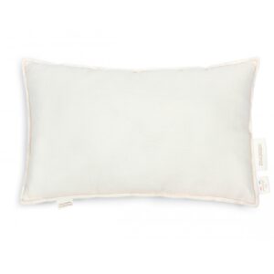 lin francais rectangular cushion off white