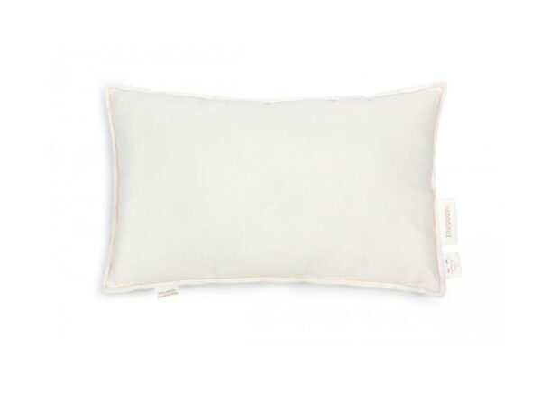 lin francais rectangular cushion off white